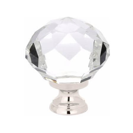 Emtek Bright Nickel Knob 86209US14 86209US14